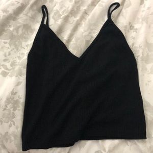 John Galt Brandy Melville black crop top. All offers considered